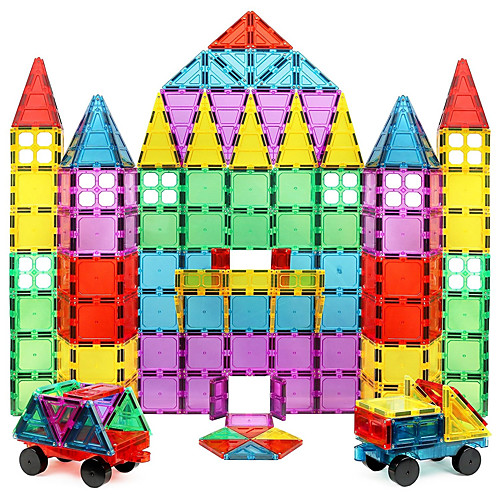 Magnetic Blocks Magnetic Tiles Building Blocks Educational Toy 3D Magnetic Blocks Building Bricks 60-120 pcs Creative Geometric Pattern Transparent Body Building Toys Boys' Girls' Toy Gift / Kid's
Magnetic Blocks Magnetic Tiles Building Blocks Educational Toy 3D Magnetic Blocks Building Bricks 60-120 pcs Creative Geometric Pattern Transparent Body Building Toys Boys' Girls' Toy Gift / Kid's