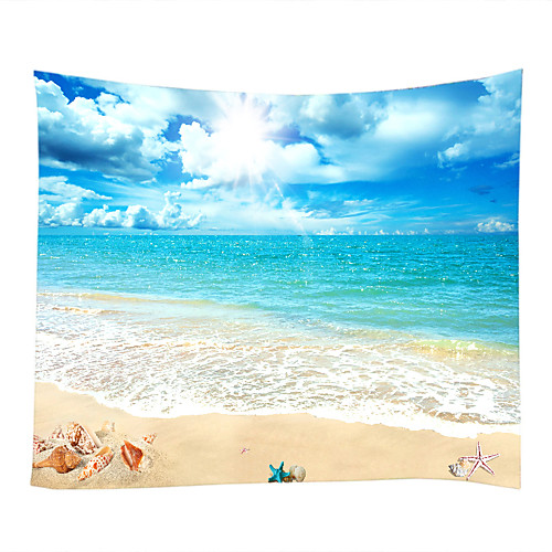Beach Theme Nautical Wall Decor 100% Polyester Contemporary Modern Wall Art, Wall Tapestries of
Beach Theme Nautical Wall Decor 100% Polyester Contemporary Modern Wall Art, Wall Tapestries of