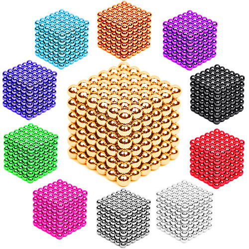 

216 pcs 3mm Magnet Toy Magnetic Balls Building Blocks Super Strong Rare-Earth Magnets Neodymium Magnet Neodymium Magnet Stress and Anxiety Relief Office Desk Toys DIY Adults' Unisex Boys' Girls' Toy