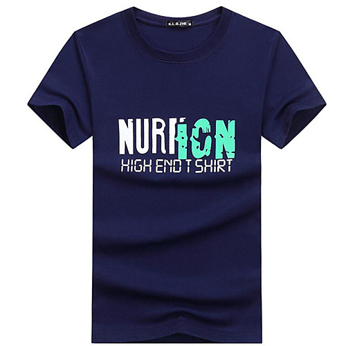 Men's T shirt Letter Short Sleeve Daily Tops Basic Streetwear White Black Navy Blue
Men's T shirt Letter Short Sleeve Daily Tops Basic Streetwear White Black Navy Blue