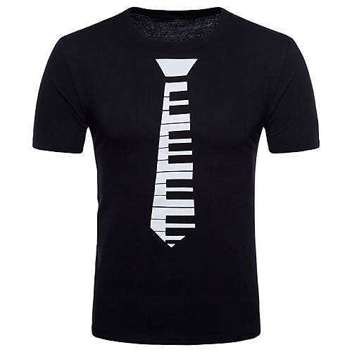 Men's T shirt Short Sleeve Going out Tops Cotton Streetwear Punk & Gothic Black
Men's T shirt Short Sleeve Going out Tops Cotton Streetwear Punk & Gothic Black