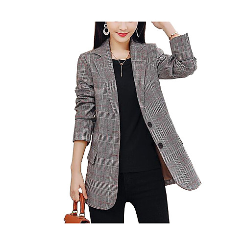 Women's Houndstooth Boho Spring Blazer Regular Work Long Sleeve Polyester Coat Tops Red
Women's Houndstooth Boho Spring Blazer Regular Work Long Sleeve Polyester Coat Tops Red