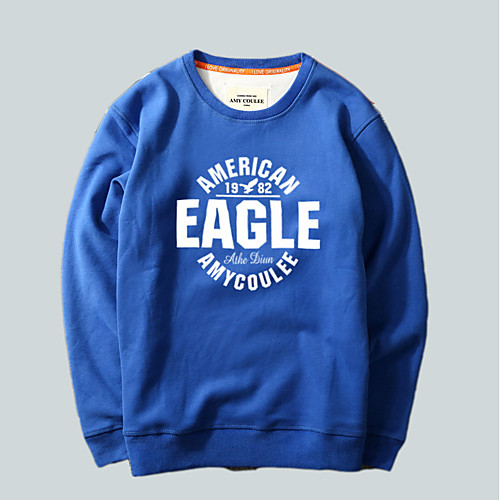 Men's Sweatshirt Graphic Text Letter Round Neck Daily Hoodies Sweatshirts Long Sleeve White Black Blue / Spring
Men's Sweatshirt Graphic Text Letter Round Neck Daily Hoodies Sweatshirts Long Sleeve White Black Blue / Spring