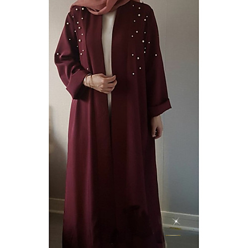 Women's Coat Solid Colored Spring Coat Maxi Daily Long Sleeve Silk Coat Tops Black
Women's Coat Solid Colored Spring Coat Maxi Daily Long Sleeve Silk Coat Tops Black