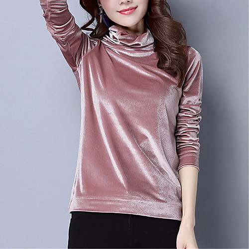 Women's Polo Solid Colored Long Sleeve Daily Tops Cashmere Black Blushing Pink Army Green
Women's Polo Solid Colored Long Sleeve Daily Tops Cashmere Black Blushing Pink Army Green