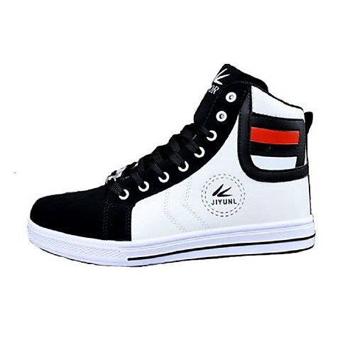 Men's Sneakers Comfort Shoes Party & Evening Office & Career Patent Leather Booties / Ankle Boots Black / Gold Black / White Fall Spring / EU42
Men's Sneakers Comfort Shoes Party & Evening Office & Career Patent Leather Booties / Ankle Boots Black / Gold Black / White Fall Spring / EU42