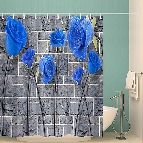 Shower Curtains & Hooks Classic Polyester Novelty Machine Made Waterproof Bathroom
Shower Curtains & Hooks Classic Polyester Novelty Machine Made Waterproof Bathroom
