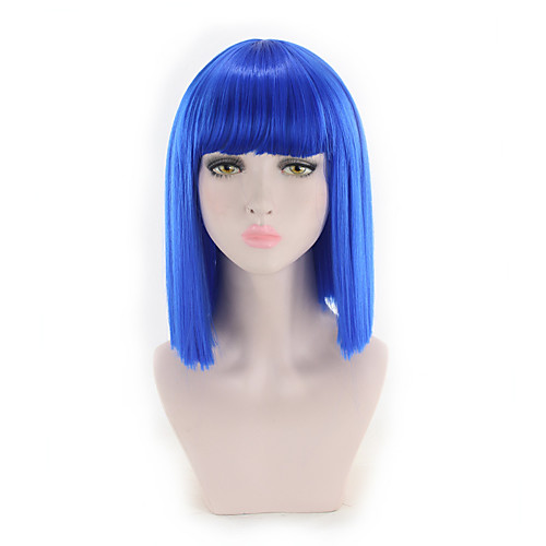 Synthetic Wig Straight Bob Wig Short Blue Synthetic Hair Women's Synthetic New Arrival Blue
Synthetic Wig Straight Bob Wig Short Blue Synthetic Hair Women's Synthetic New Arrival Blue