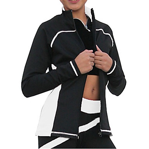 Figure Skating Fleece Jacket Women's Ice Skating Jacket White Purple Peach Spandex Stretchy Training Professional Competition Skating Wear Stripes Long Sleeve Figure Skating / Kid's
Figure Skating Fleece Jacket Women's Ice Skating Jacket White Purple Peach Spandex Stretchy Training Professional Competition Skating Wear Stripes Long Sleeve Figure Skating / Kid's