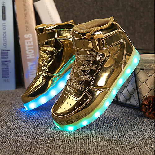 Boys' Girls' Sneakers LED LED Shoes USB Charging PU Little Kids(4-7ys) Big Kids(7years ) Wedding Casual LED Luminous White Black Gold Summer / TR
Boys' Girls' Sneakers LED LED Shoes USB Charging PU Little Kids(4-7ys) Big Kids(7years ) Wedding Casual LED Luminous White Black Gold Summer / TR