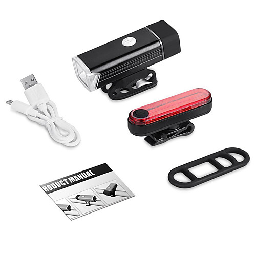 LED Bike Light Rechargeable Bike Light Set Rear Bike Tail Light Safety Light Mountain Bike MTB Bicycle Cycling Waterproof Super Brightest Portable Li-ion 500 lm Rechargeable USB Cycling / Bike
LED Bike Light Rechargeable Bike Light Set Rear Bike Tail Light Safety Light Mountain Bike MTB Bicycle Cycling Waterproof Super Brightest Portable Li-ion 500 lm Rechargeable USB Cycling / Bike