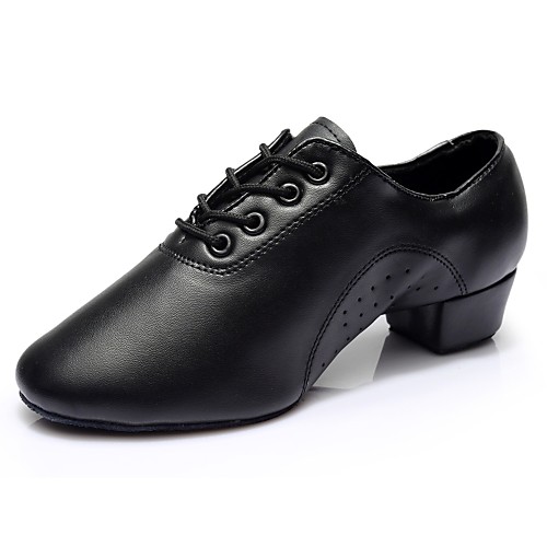 Men's Dance Shoes Latin Shoes Ballroom Shoes Salsa Shoes Line Dance Heel Thick Heel Black / Performance / Practice
Men's Dance Shoes Latin Shoes Ballroom Shoes Salsa Shoes Line Dance Heel Thick Heel Black / Performance / Practice