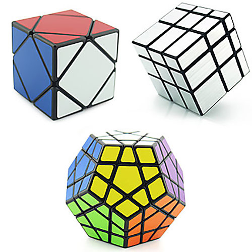 

Speed Cube Set 3 PCS Magic Cube IQ Cube Shengshou Pyramid Alien Megaminx 333 Magic Cube Stress Reliever Educational Toy Puzzle Cube Speed Professional Classic & Timeless Kid's Adults' Children's Toy