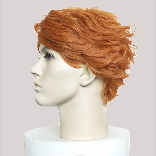 Synthetic Wig Curly Short Bob Side Part Wig Short Brown Synthetic Hair Men's Natural Hairline Light Brown
Synthetic Wig Curly Short Bob Side Part Wig Short Brown Synthetic Hair Men's Natural Hairline Light Brown