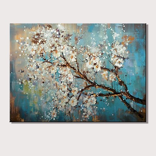 Oil Painting Hand Painted Horizontal Landscape Floral / Botanical Modern Rolled Canvas (No Frame)
Oil Painting Hand Painted Horizontal Landscape Floral / Botanical Modern Rolled Canvas (No Frame)
