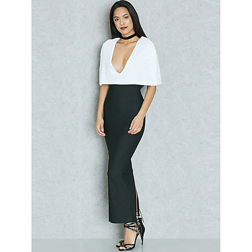 Women's Bodycon Maxi long Dress Black Sleeveless Solid Colored Color Block Split Spring Summer Deep V Streetwear Sophisticated Party Going out Slim M L XL XXL 3XL / Plus Size / High Waist / Plus Size
Women's Bodycon Maxi long Dress Black Sleeveless Solid Colored Color Block Split Spring Summer Deep V Streetwear Sophisticated Party Going out Slim M L XL XXL 3XL / Plus Size / High Waist / Plus Size