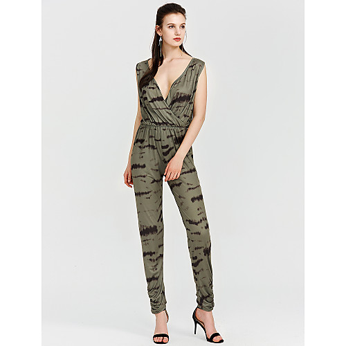 Women's Vintage Streetwear Party Holiday Club V Neck Green Jumpsuit Color Block
Women's Vintage Streetwear Party Holiday Club V Neck Green Jumpsuit Color Block