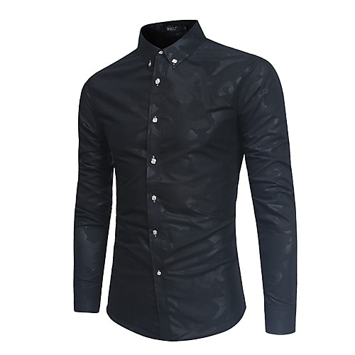 Men's Shirt Solid Colored Print Long Sleeve Daily Tops Business Black Red Light Blue
Men's Shirt Solid Colored Print Long Sleeve Daily Tops Business Black Red Light Blue