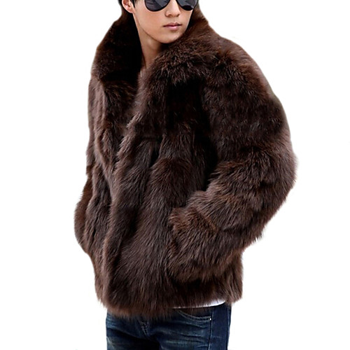 Men's Fur Coats Solid Colored Classical Winter Coat Regular Daily Long Sleeve Faux Fur Coat Tops White
Men's Fur Coats Solid Colored Classical Winter Coat Regular Daily Long Sleeve Faux Fur Coat Tops White
