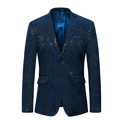 Black / Royal Blue Solid Colored / Paisley Regular Fit Rayon / Polyester Men's Suit - Notch lapel collar / Plus Size
Black / Royal Blue Solid Colored / Paisley Regular Fit Rayon / Polyester Men's Suit - Notch lapel collar / Plus Size