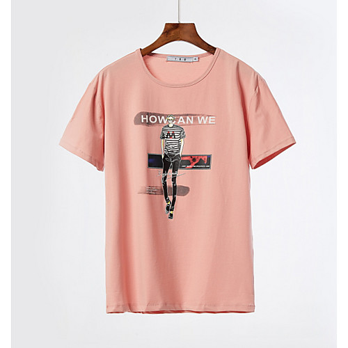 Men's T shirt Portrait Short Sleeve Daily Tops Basic White Black Blushing Pink
Men's T shirt Portrait Short Sleeve Daily Tops Basic White Black Blushing Pink