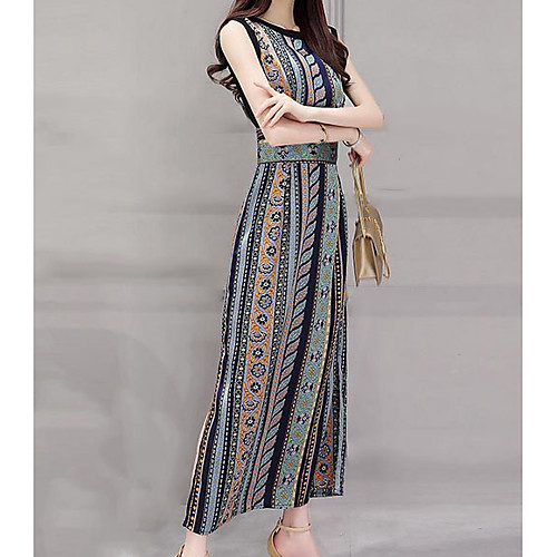 Women's A Line Dress Maxi long Dress Red Green Sleeveless Geometric Summer Round Neck M L XL XXL
Women's A Line Dress Maxi long Dress Red Green Sleeveless Geometric Summer Round Neck M L XL XXL