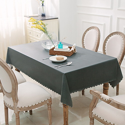 Contemporary PVC(PolyVinyl Chloride) Square Table Linens Solid Colored Table Decorations 1 pcs
Contemporary PVC(PolyVinyl Chloride) Square Table Linens Solid Colored Table Decorations 1 pcs