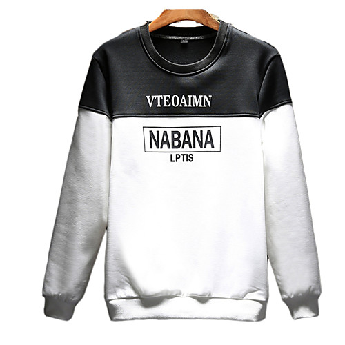 Men's Sweatshirt Graphic Text Letter Round Neck Holiday Basic Hoodies Sweatshirts Long Sleeve White Gray / Spring / Summer
Men's Sweatshirt Graphic Text Letter Round Neck Holiday Basic Hoodies Sweatshirts Long Sleeve White Gray / Spring / Summer