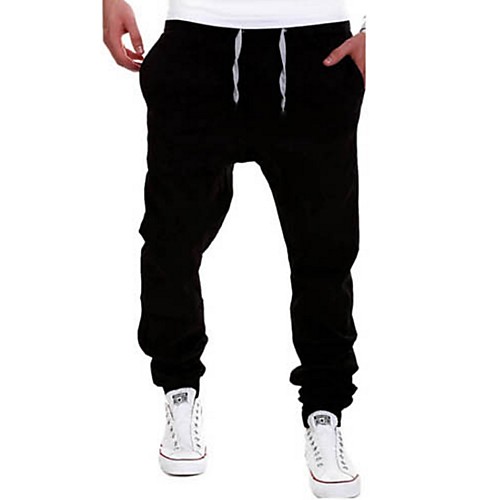 Men's Basic Plus Size Cotton Slim Daily Sports Harem Sweatpants Pants Solid Colored Full Length Black Navy Blue Gray / Spring / Summer
Men's Basic Plus Size Cotton Slim Daily Sports Harem Sweatpants Pants Solid Colored Full Length Black Navy Blue Gray / Spring / Summer