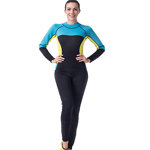 LIFURIOUS Women's Full Wetsuit 3mm Diving Suit Long Sleeve Back Zip Solid Colored / High Elasticity
LIFURIOUS Women's Full Wetsuit 3mm Diving Suit Long Sleeve Back Zip Solid Colored / High Elasticity