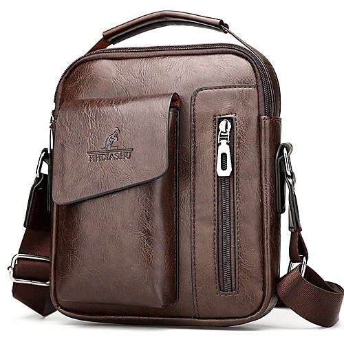 Men's Bags PU Leather Shoulder Messenger Bag Crossbody Bag Zipper Shopping Holiday Leather Bag MessengerBag Dark Brown Black khaki
Men's Bags PU Leather Shoulder Messenger Bag Crossbody Bag Zipper Shopping Holiday Leather Bag MessengerBag Dark Brown Black khaki