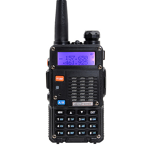 

BAOFENG 5RT 8W Handheld Dual Band 5KM-10KM 5KM-10KM Walkie Talkie Two Way Radio / 136-174MHz / 400-520MHz Intercom Small Radio Preofessional FM Transceiver