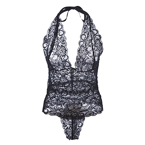 Women's Sexy Bodysuits Nightwear - Lace Solid Colored Black Fuchsia Red S M L / V Neck
Women's Sexy Bodysuits Nightwear - Lace Solid Colored Black Fuchsia Red S M L / V Neck