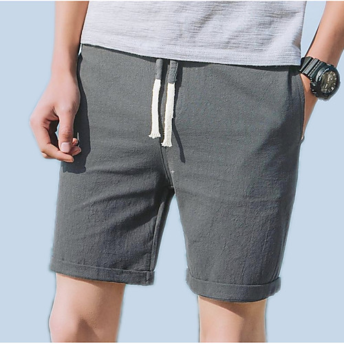 Men's Simple Daily Holiday Shorts Pants Solid Colored White Black Army Green / Spring / Summer
Men's Simple Daily Holiday Shorts Pants Solid Colored White Black Army Green / Spring / Summer