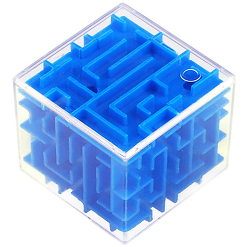 

Magic Cube 3D Maze Puzzle Box Magic Labyrinth IQ Test Brain Teaser ABS Plastic Kid's Adults' Boys' Girls' Toy Gift 1 pcs
