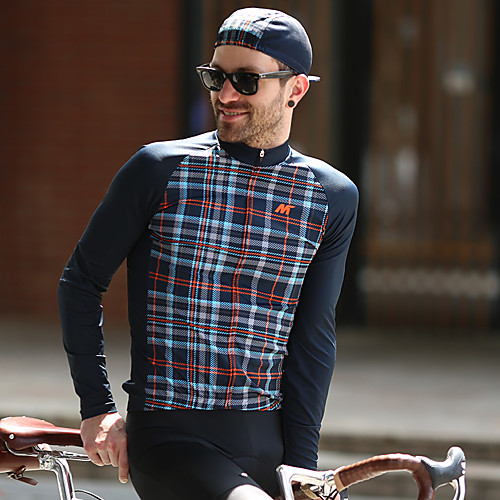Mysenlan Men's Long Sleeve Cycling Jersey Winter Plaid / Checkered Bike Jersey Mountain Bike MTB Road Bike Cycling Sports Clothing Apparel / Micro-elastic / Expert / Expert / Breathable Armpits
Mysenlan Men's Long Sleeve Cycling Jersey Winter Plaid / Checkered Bike Jersey Mountain Bike MTB Road Bike Cycling Sports Clothing Apparel / Micro-elastic / Expert / Expert / Breathable Armpits