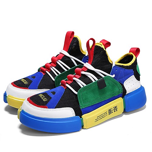 Men's Sneakers Comfort Shoes Light Soles Athletic Outdoor Running Shoes Walking Shoes Suede Green / Blue White Spring & Fall / EU41
Men's Sneakers Comfort Shoes Light Soles Athletic Outdoor Running Shoes Walking Shoes Suede Green / Blue White Spring & Fall / EU41