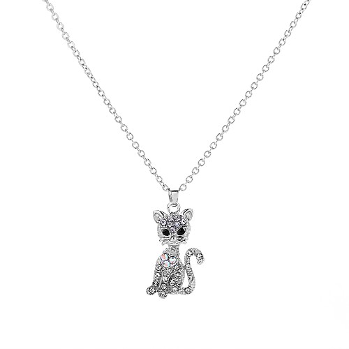 Pendant Necklace Rope Cat Animal Ladies Holiday Rock Sweet Alloy White 50 cm Necklace Jewelry For Party Evening Party Street
Pendant Necklace Rope Cat Animal Ladies Holiday Rock Sweet Alloy White 50 cm Necklace Jewelry For Party Evening Party Street