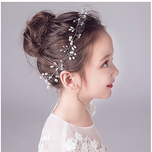 Pearl / Alloy Head Chain with Rhinestone / Faux Pearl 1 Piece Wedding / Special Occasion Headpiece
Pearl / Alloy Head Chain with Rhinestone / Faux Pearl 1 Piece Wedding / Special Occasion Headpiece