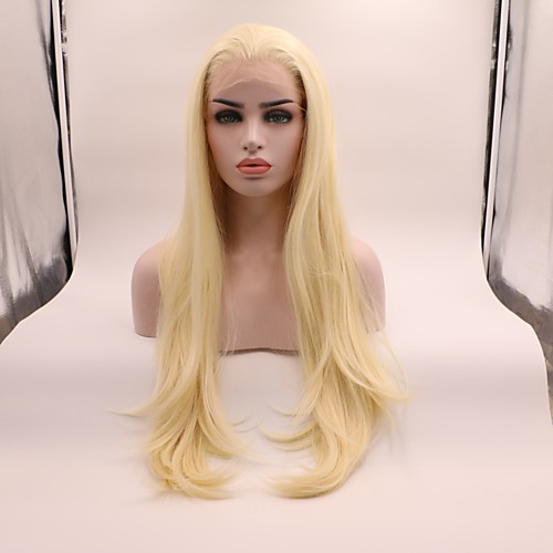 Synthetic Lace Front Wig Straight Layered Haircut Lace Front Wig Blonde Medium Length Light Blonde Synthetic Hair Women's Curler & straightener Blonde
Synthetic Lace Front Wig Straight Layered Haircut Lace Front Wig Blonde Medium Length Light Blonde Synthetic Hair Women's Curler & straightener Blonde