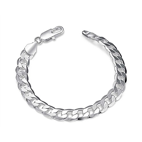 Chain Bracelet Geometrical Simple Cool Copper Bracelet Jewelry Silver For Daily Work
Chain Bracelet Geometrical Simple Cool Copper Bracelet Jewelry Silver For Daily Work