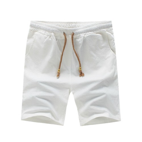 Men's Plus Size Cotton Linen Slim Daily Shorts Pants Solid Colored Knee Length White Black Khaki
Men's Plus Size Cotton Linen Slim Daily Shorts Pants Solid Colored Knee Length White Black Khaki