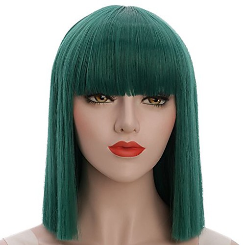 Synthetic Wig Straight Bob Pixie Cut Wig Short fluorescent green Synthetic Hair Women's Party Classic Green
Synthetic Wig Straight Bob Pixie Cut Wig Short fluorescent green Synthetic Hair Women's Party Classic Green