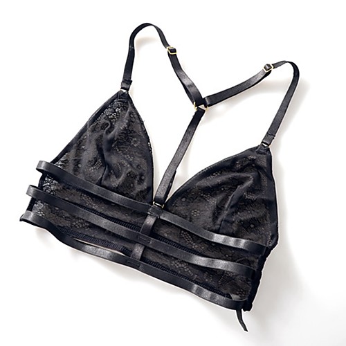Women's Lace Print Wireless 3/4 Cup Bras Floral Jacquard Embroidered Sexy Daily Going out Work Black
Women's Lace Print Wireless 3/4 Cup Bras Floral Jacquard Embroidered Sexy Daily Going out Work Black