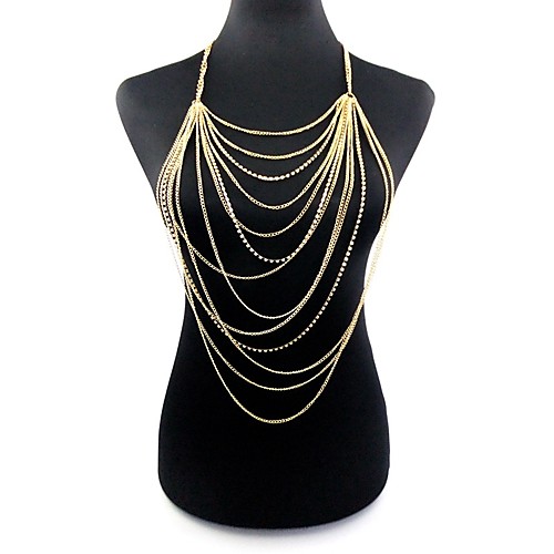 Body Chain Ladies Oversized Women's Body Jewelry For Bikini Alloy Dream Catcher Gold
Body Chain Ladies Oversized Women's Body Jewelry For Bikini Alloy Dream Catcher Gold