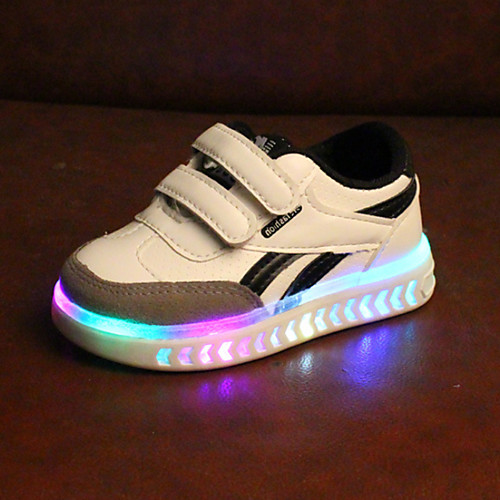 Boys' Girls' Sneakers LED Comfort LED Shoes PU Little Kids(4-7ys) Daily Outdoor Magic Tape LED White Black Spring & Fall Spring & Summer / Color Block
Boys' Girls' Sneakers LED Comfort LED Shoes PU Little Kids(4-7ys) Daily Outdoor Magic Tape LED White Black Spring & Fall Spring & Summer / Color Block