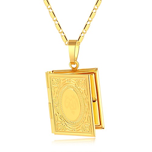 Women's Pendant Necklace Thick Chain Locket Ladies Vintage Ethnic Copper Gold Silver 50 cm Necklace Jewelry 1pc For Party Gift
Women's Pendant Necklace Thick Chain Locket Ladies Vintage Ethnic Copper Gold Silver 50 cm Necklace Jewelry 1pc For Party Gift