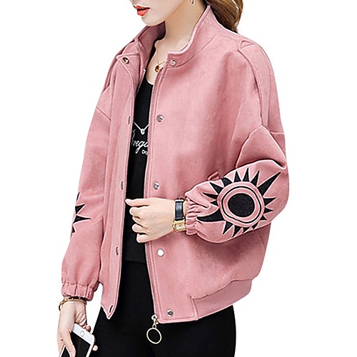Women's Geometric Print Active Spring & Fall Jacket Short Daily Long Sleeve Polyester Coat Tops Yellow
Women's Geometric Print Active Spring & Fall Jacket Short Daily Long Sleeve Polyester Coat Tops Yellow