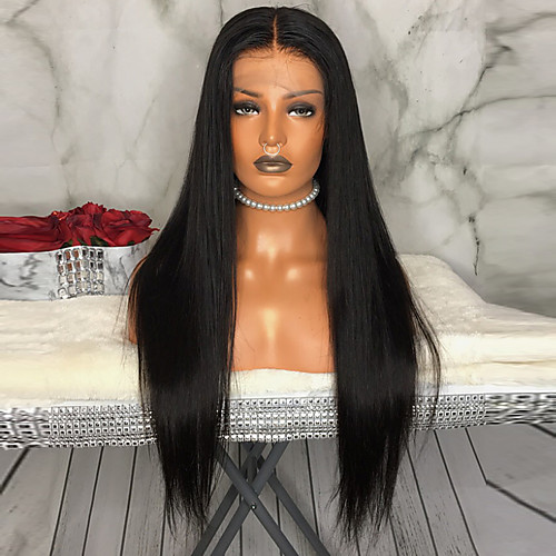 Synthetic Lace Front Wig Straight Kardashian Layered Haircut Middle Part Lace Front Wig Long Natural Black Synthetic Hair Women's with Baby Hair Soft Heat Resistant Black
Synthetic Lace Front Wig Straight Kardashian Layered Haircut Middle Part Lace Front Wig Long Natural Black Synthetic Hair Women's with Baby Hair Soft Heat Resistant Black