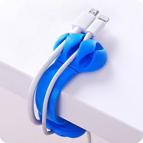 Plastics Self-adhesive / With Wire Mangement Home Organization, 1 pc Cable Management
Plastics Self-adhesive / With Wire Mangement Home Organization, 1 pc Cable Management